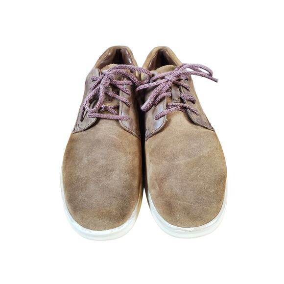 UGG Men's Hyperlite Suede Oxfords. Brown. Size 11.5. Missing Inserts. - Picture 2 of 8